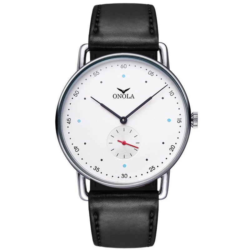 ONOLA-3859 men's quartz watch, stylish and minimalist style, 24-hour display, suitable for daily wear