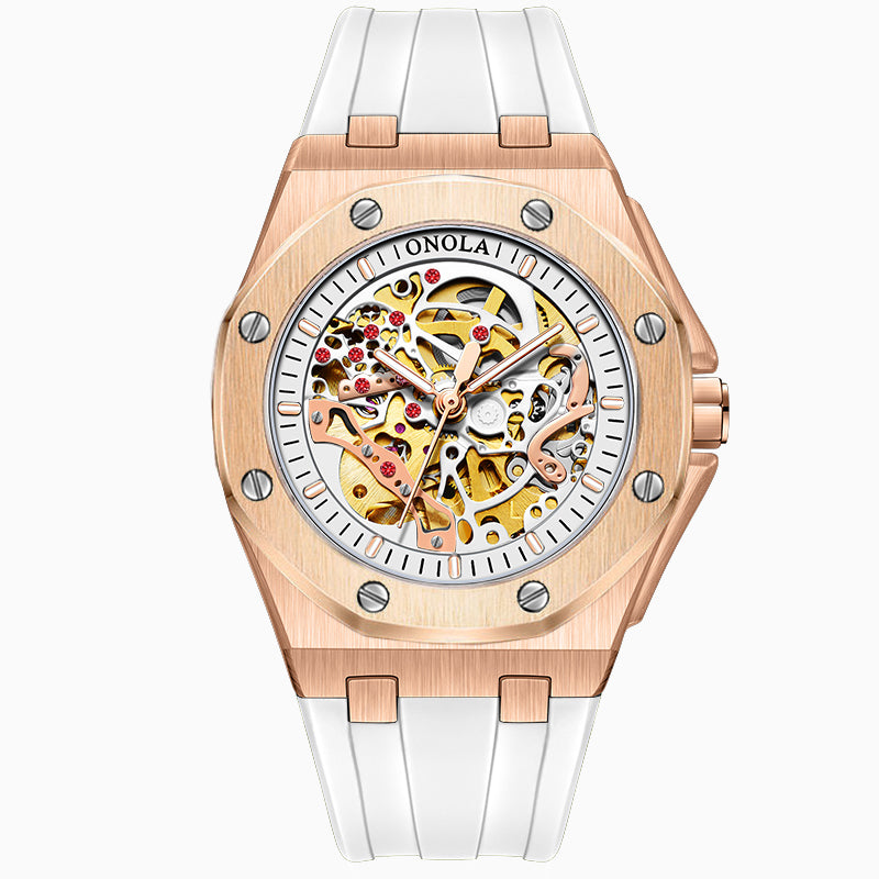 ONOLA-3834, Men's automatic mechanical wristwatch, sporty and casual style, perfect gift