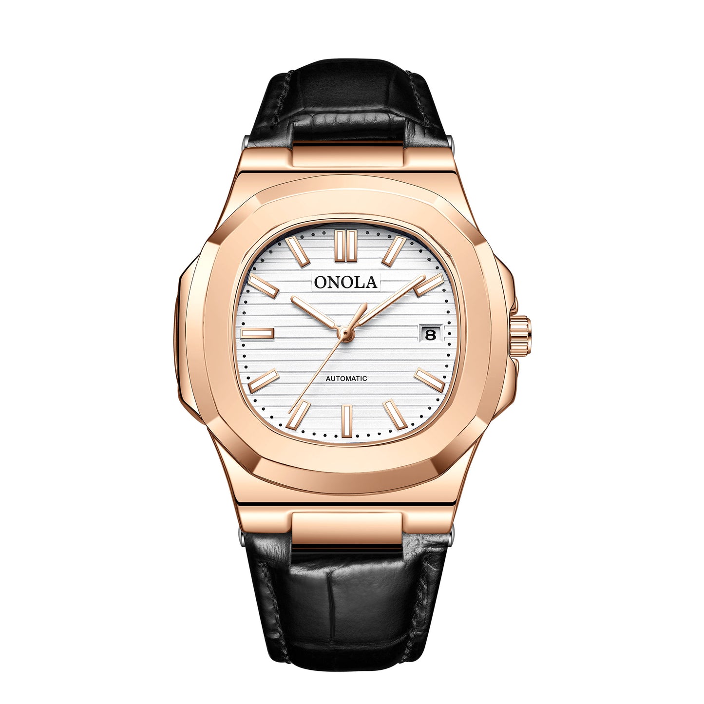ONOLA-3853 fashionable men's business mechanical watch, automatic winding, perfect gift
