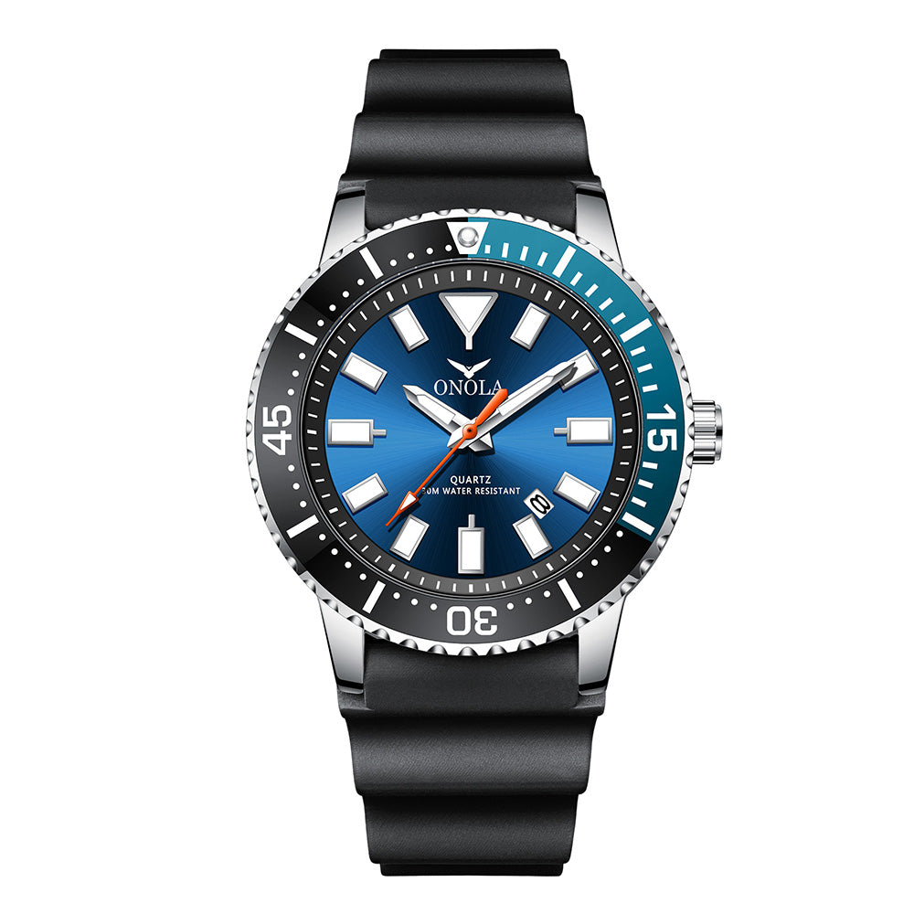 ONOLA-3850 high-quality men's quartz watch, waterproof and luminous, ideal gift for men