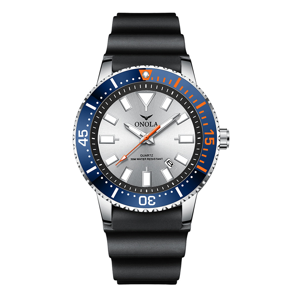 ONOLA-3850 high-quality men's quartz watch, waterproof and luminous, ideal gift for men
