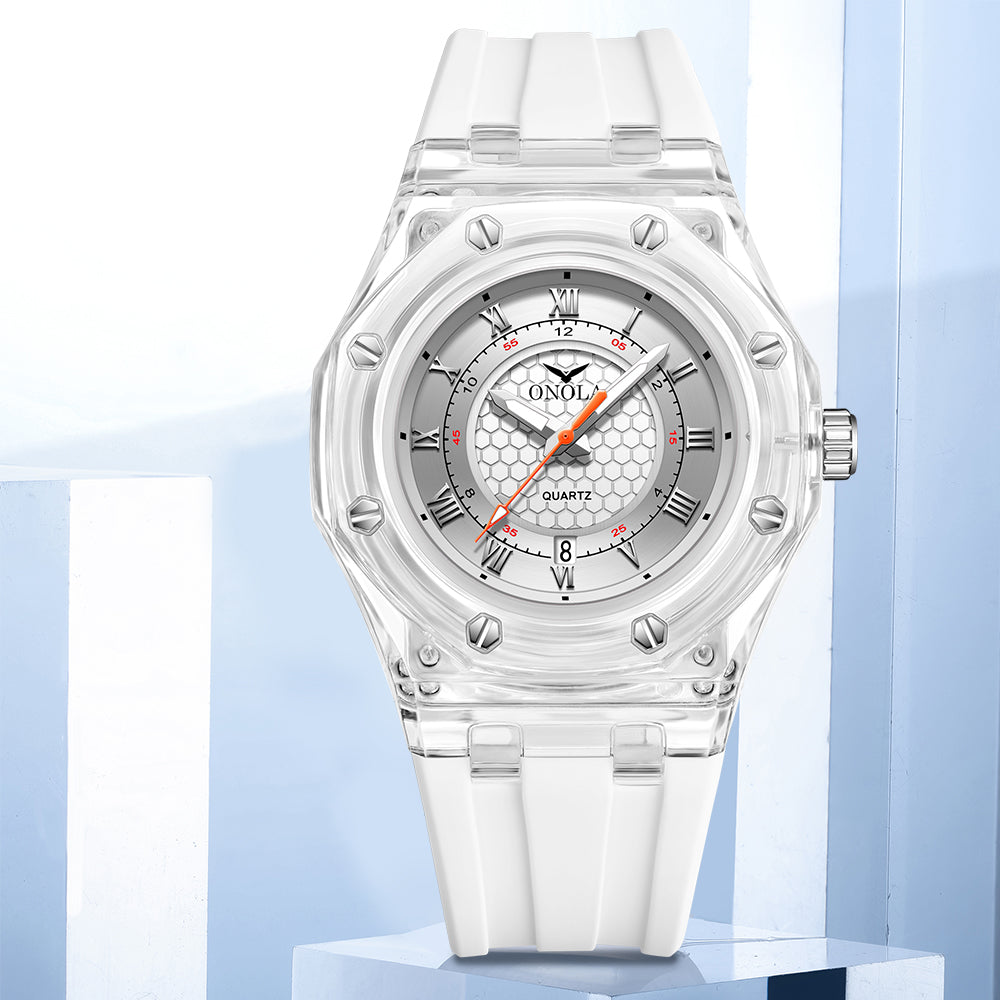 ONOLA-3857 men's quartz watch, casual sports style, suitable for daily wear, perfect gift for family and friends