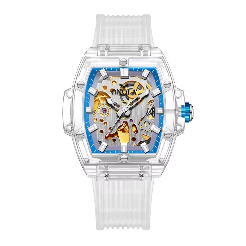 ONOLA-3832 Fashion Men's Hollow Mechanical Watch, Perfect New Year Gift
