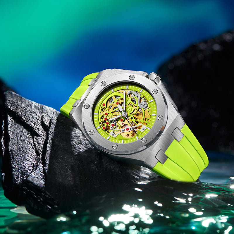 ONOLA-3834, Men's automatic mechanical wristwatch, sporty and casual style, perfect gift
