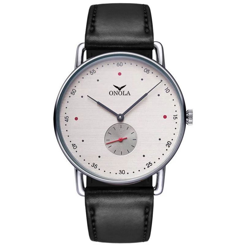 ONOLA-3859 men's quartz watch, stylish and minimalist style, 24-hour display, suitable for daily wear