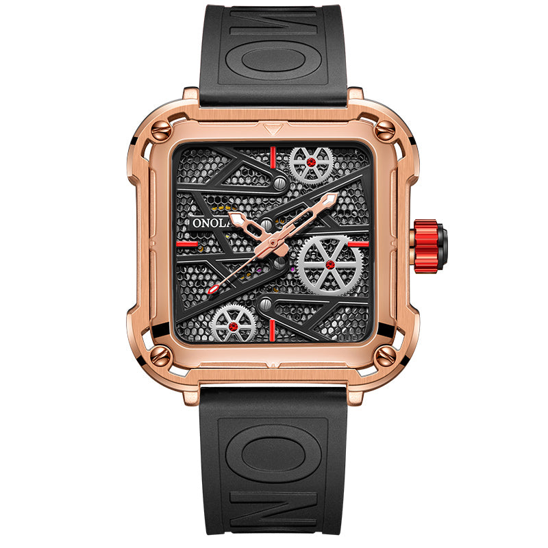 ONOLA-3831 Men's Mechanical Watch with Luminous Dial, Suitable for Daily Wearing