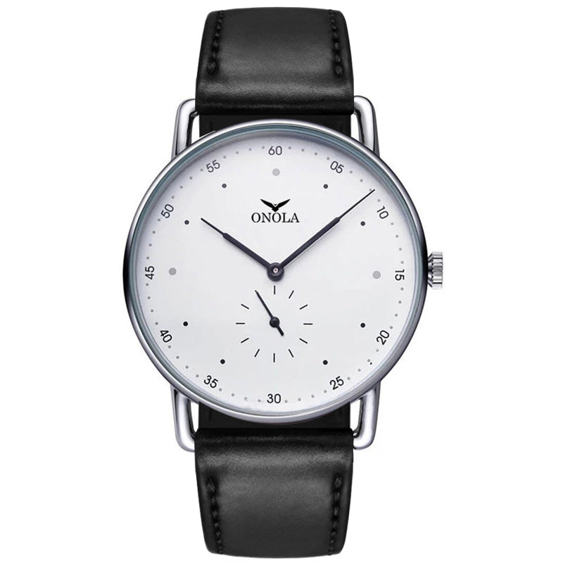 ONOLA-3859 men's quartz watch, stylish and minimalist style, 24-hour display, suitable for daily wear