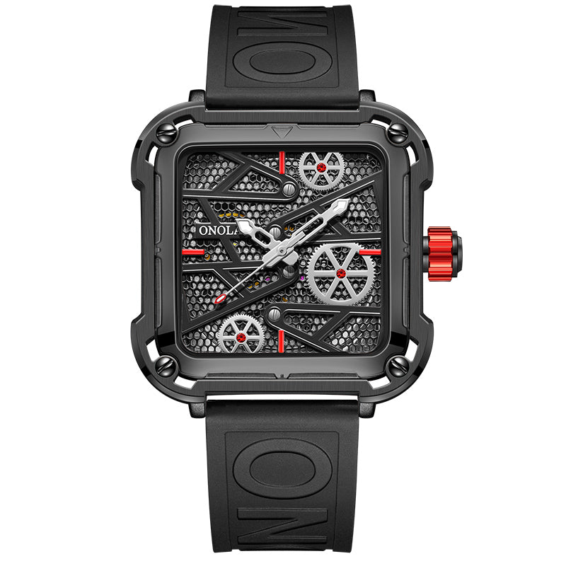 ONOLA-3831 Men's Mechanical Watch with Luminous Dial, Suitable for Daily Wearing