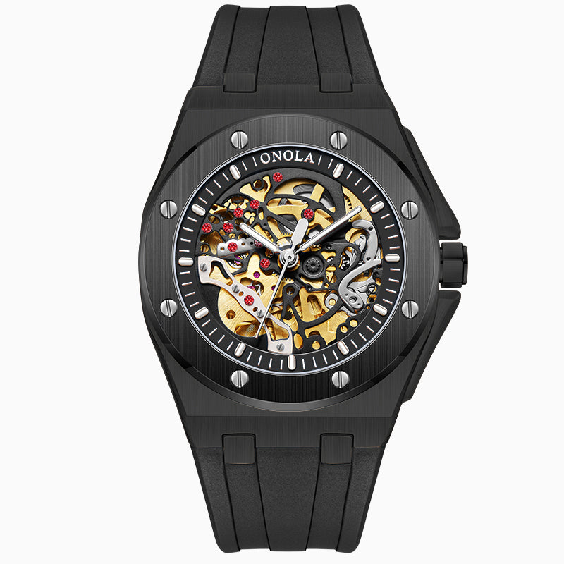 ONOLA-3834, Men's automatic mechanical wristwatch, sporty and casual style, perfect gift