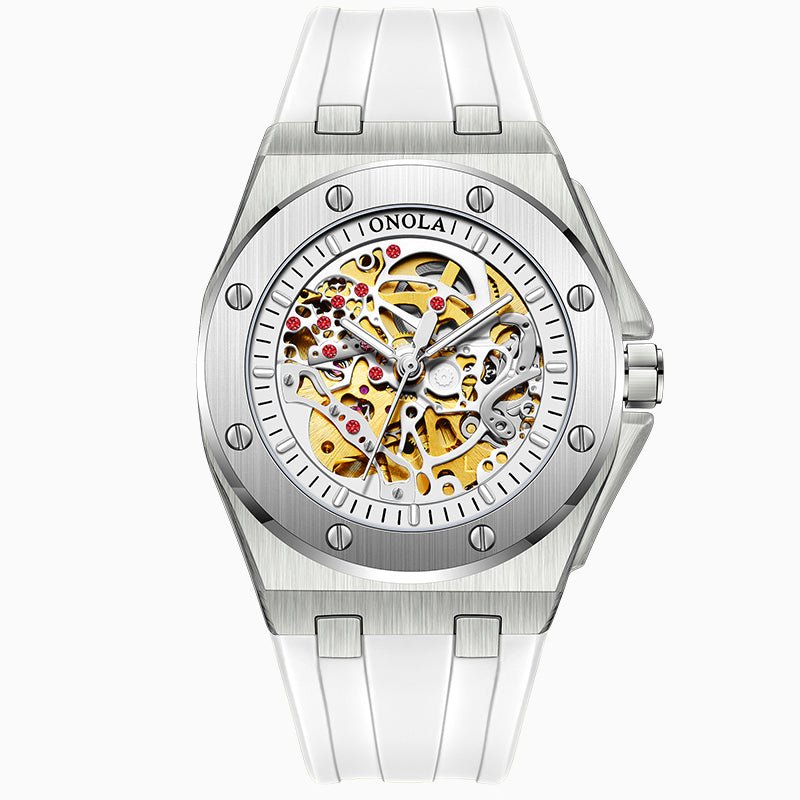 ONOLA-3834, Men's automatic mechanical wristwatch, sporty and casual style, perfect gift