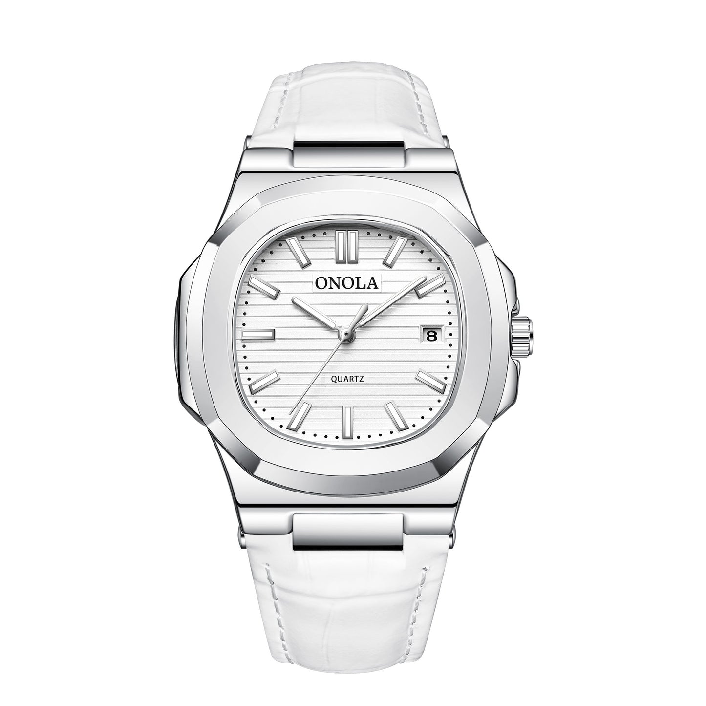 ONOLA-3852 Men's Business Quartz Watch with Calendar, Luminous, Suitable for Mission Occasions