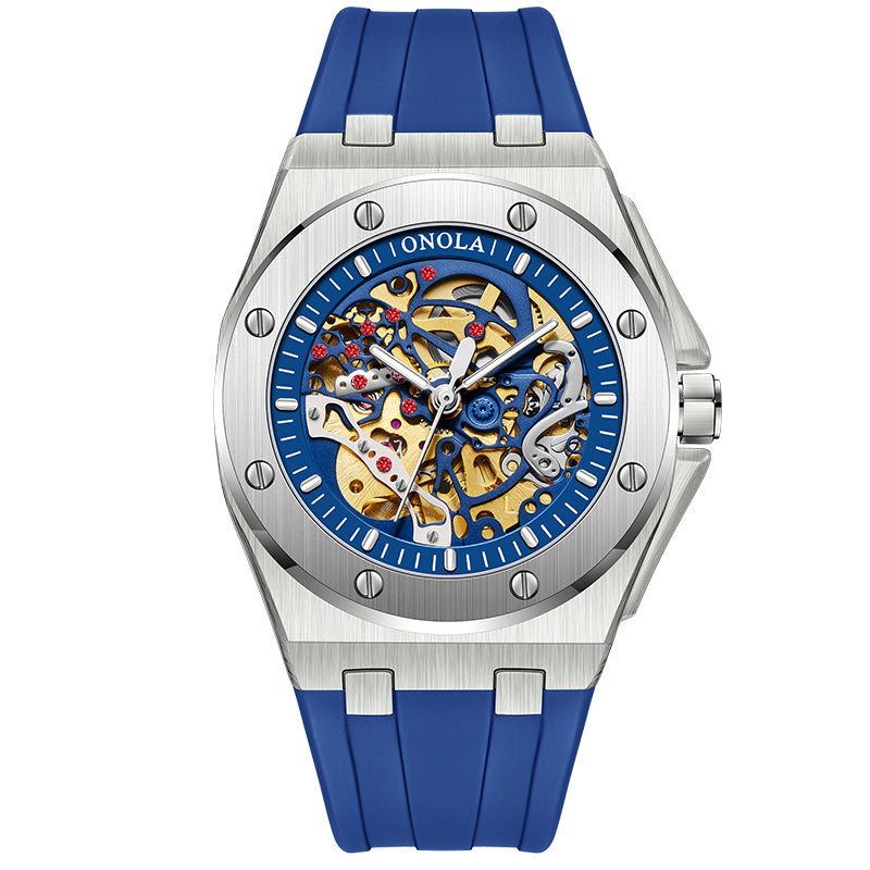ONOLA-3834, Men's automatic mechanical wristwatch, sporty and casual style, perfect gift