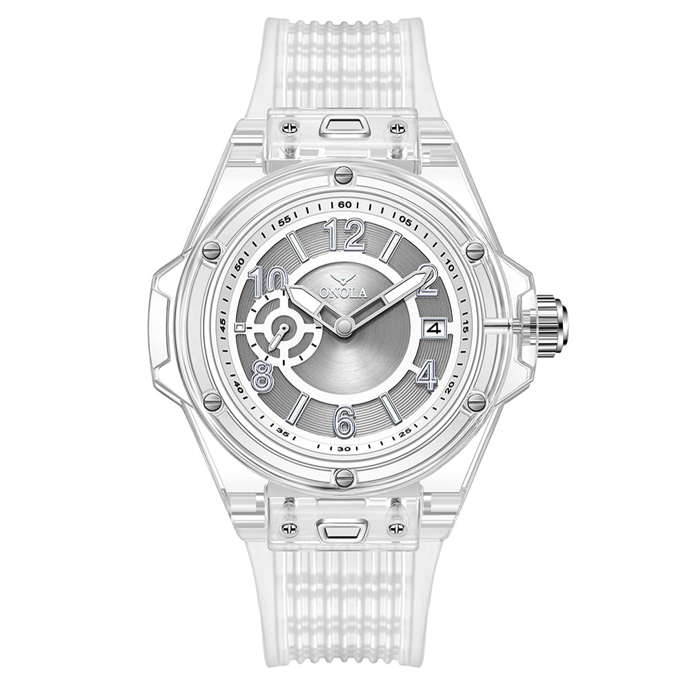 ONOLA-3837 Men's Quartz Watch - with a second dial, pointer display, sporty and casual style
