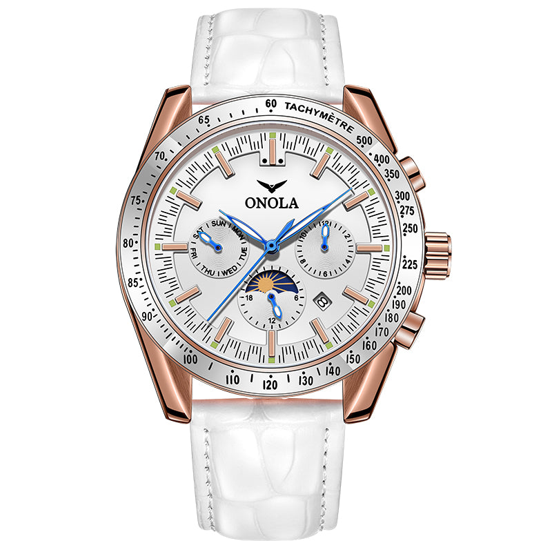 ONOLA-6835 👔Men's Fashion Business Automatic Mechanical Watch with Gift Box, Perfect Birthday Gift Choice