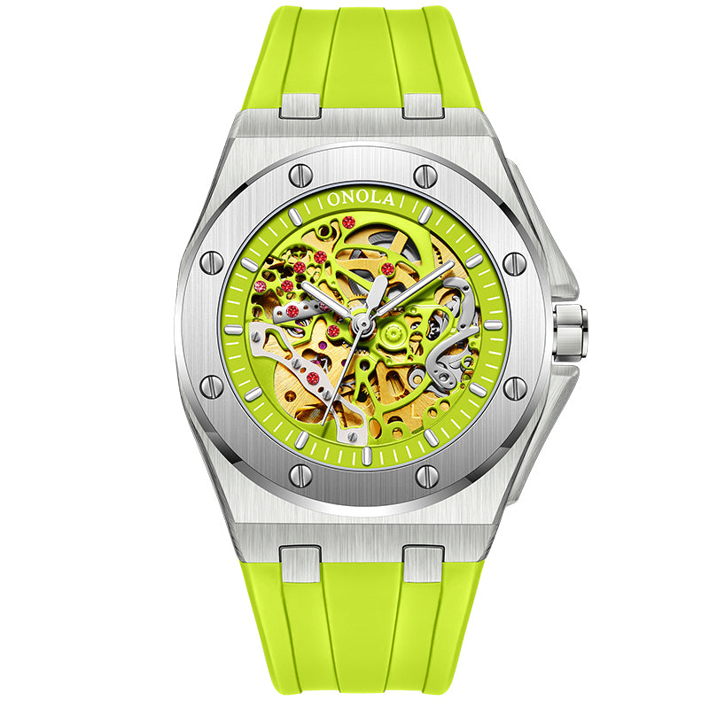 ONOLA-3834, Men's automatic mechanical wristwatch, sporty and casual style, perfect gift