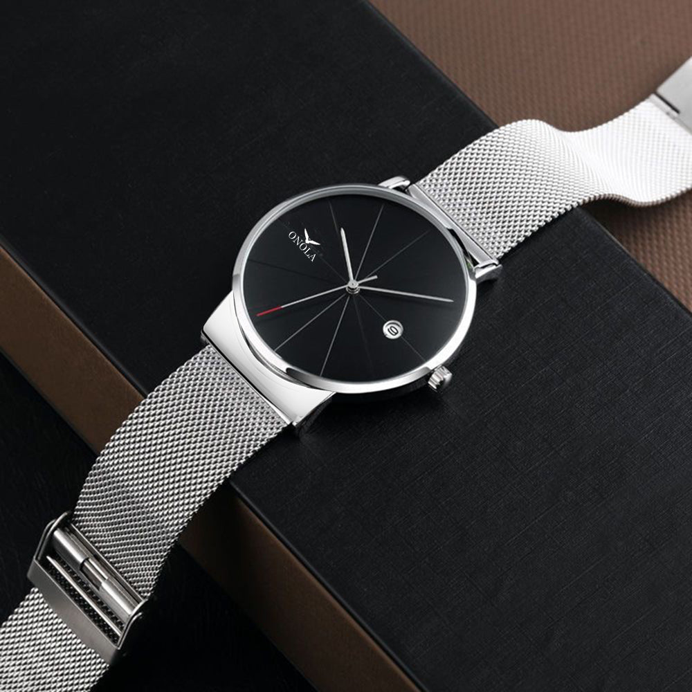ONOLA-3804 fashionable and minimalist quartz watch, suitable for both men and women, perfect for daily wear