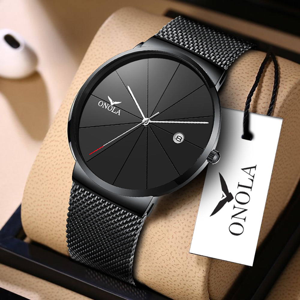 ONOLA-3804 fashionable and minimalist quartz watch, suitable for both men and women, perfect for daily wear