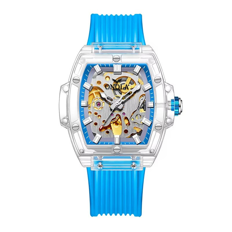 ONOLA-3832 Fashion Men's Hollow Mechanical Watch, Perfect New Year Gift